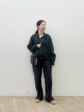 「アイテム（キーケース/キーアクセサリー）」を使った、Nakamotoさん（レディース・152cm）の秋コーディネート