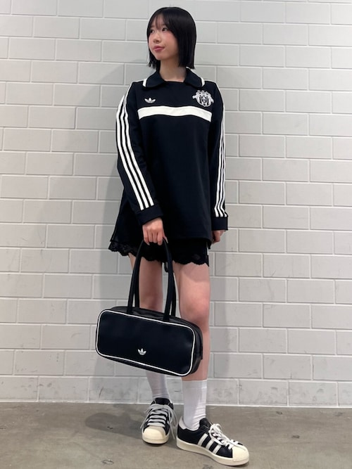 【新品】韓国限定 adidas エアライナーハンドルバッグ 黒 就活　冠婚葬祭 海外限定【adidas】adidas Originals × Liberty Airliner Bag (adidas