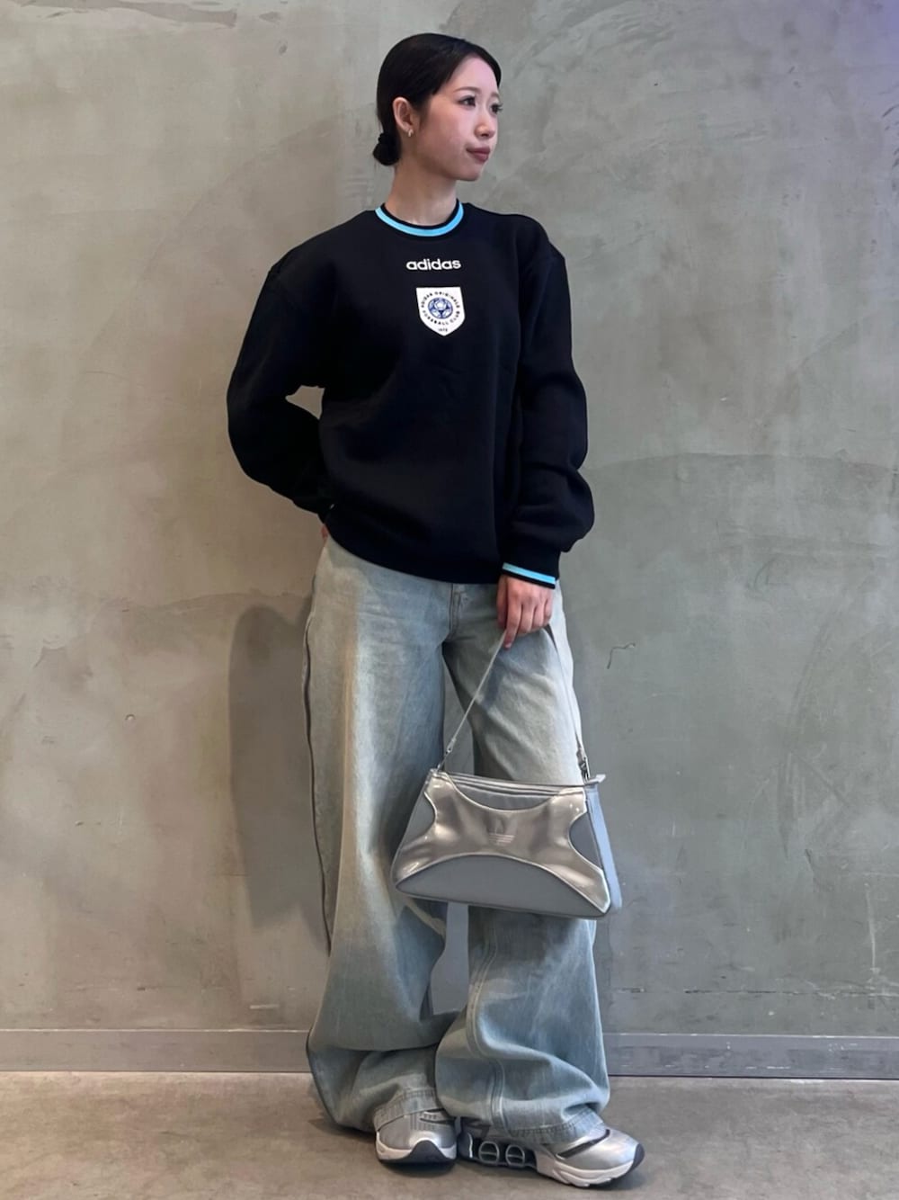 Adilenium シーズン 3 ジップ ウォッシュド デニムパンツ / アディダス