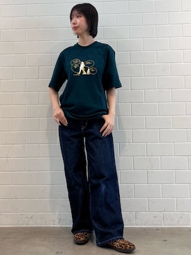 「adidas（アディダス）のハンドボール スペツィアル ローファー / HANDBALL SPEZIAL LOAFER / アディダスオリジナルス adidas Originals ローファースニーカー（スニーカー、ベージュ系）」を使った、RHさん（レディース・158cm）の春コーディネート