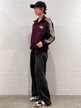「adidas(アディダス)のアイテム(キャップ)」を使った、RHさん(レディース・158cm)の秋コーディネート