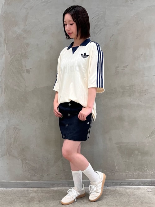新品adidas アディダスレディース　スカート ポロシャツ　セットアップM SHORT POLO / ショート ポロシャツ / アディダスオリジナルス