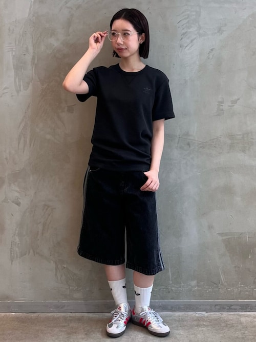 ☆オシャレでかわいい!話題!adidas originals ワッフルTシャツ ☆オシャレでかわいい!話題!adidas originals ワッフルTシャツ