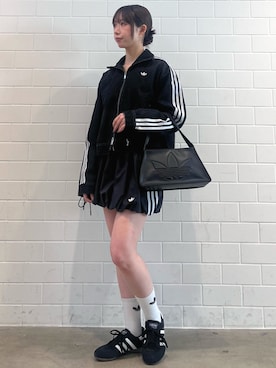 「アイテム（ソックス/靴下）」を使った、RHさん（レディース・158cm）の冬コーディネート