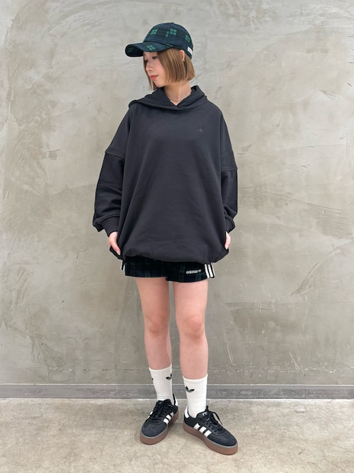【adidas】速達無料 Originalsタータンチェック柄キャップ/green セール】タータン バスケットボール キャップ / アディダス