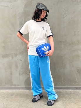 「アイテム（ポーチ）」を使った、RHさん（レディース・159cm）の秋コーディネート