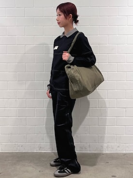 「adidas（アディダス）のSAMBA OG / アディダスオリジナルス adidas Originals（スニーカー）」を使った、RHさん（レディース・158cm）の秋コーディネート