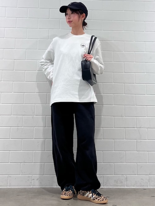 girlish キャップ　ブラック コーデュロイ ベースボールキャップ コーデュロイ ベースボール キャップ / アディダスオリジナルス adidas