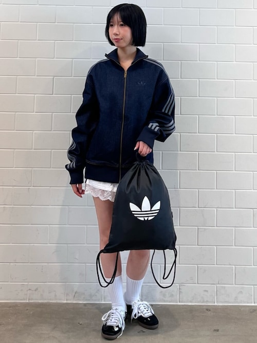 adidas（アディダス） パンツ レース トリム スリーストライプス