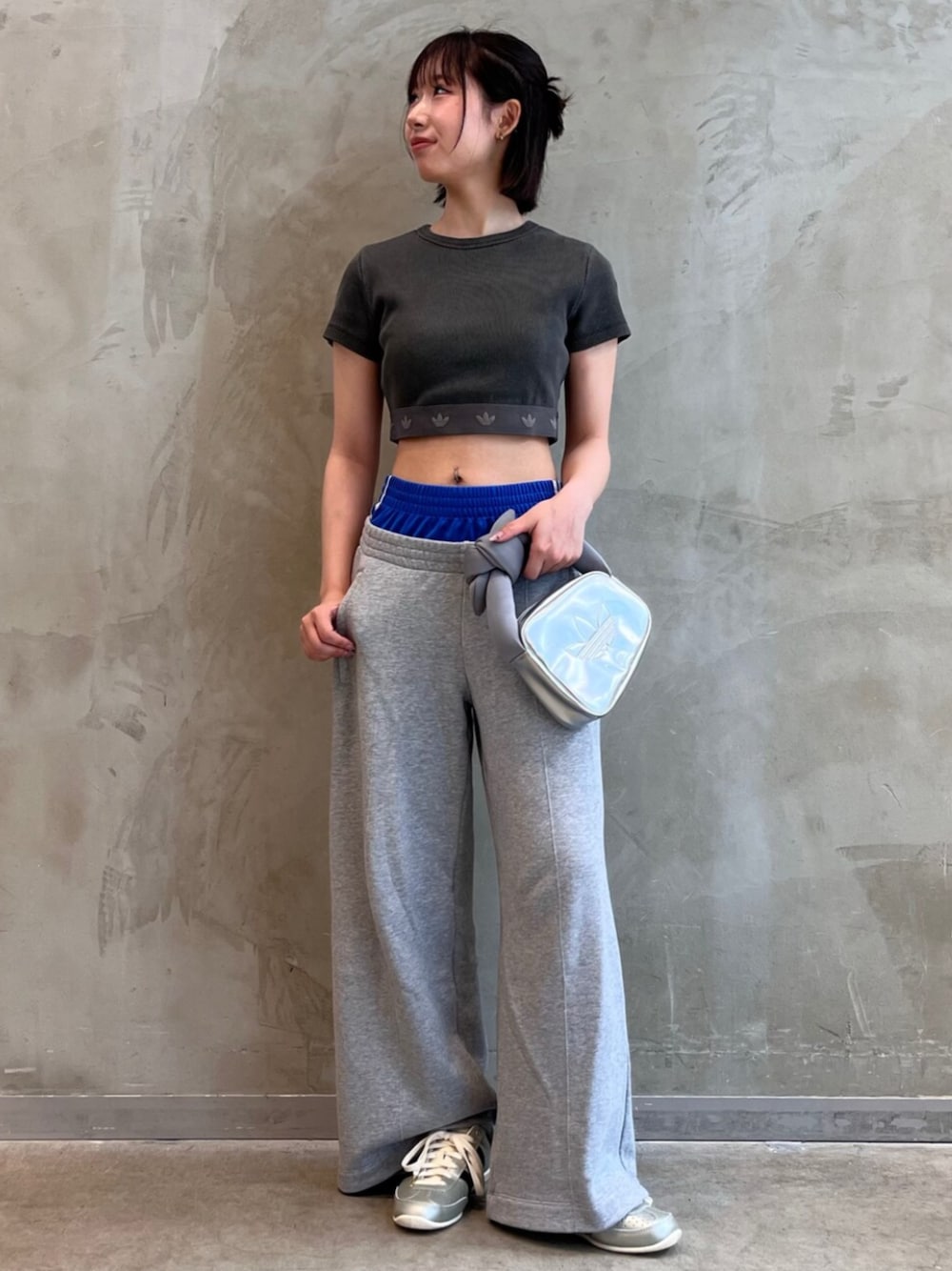 ★人気★ adidas × KSENIASCHNAIDER 2-IN-1トラックパンツ adidas☆KSENIASCHNAIDER 2in1トラック&スウェットパンツ
