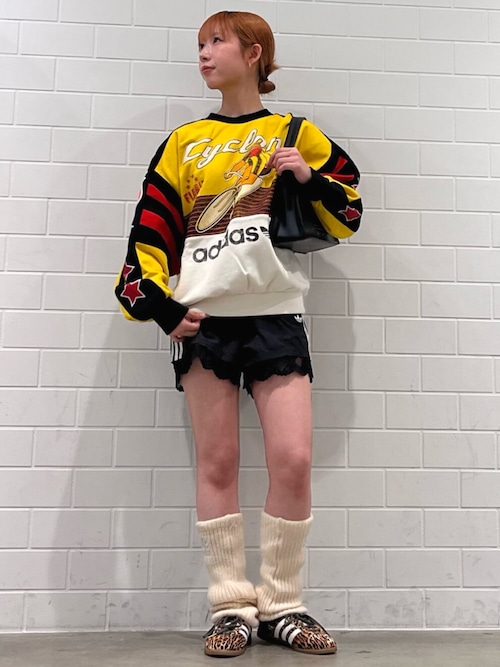 adidas レース トリム スリーストライプス ショートパンツ　S adidas パンツ レース トリム スリーストライプス ショーツ
