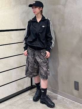 「adidas（アディダス）のアイテム（帽子）」を使った、RHさん（レディース・158cm）の春コーディネート