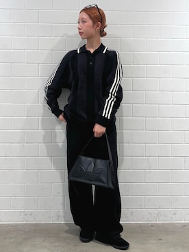「アイテム（ビジネスシャツ）」を使った、RHさん（レディース・158cm）の秋コーディネート