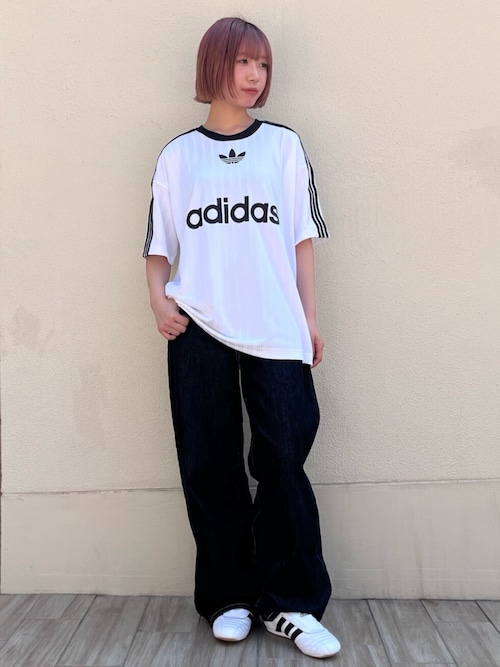 adidas tシャツ アディカラー トレフォイル 半袖Tシャツ