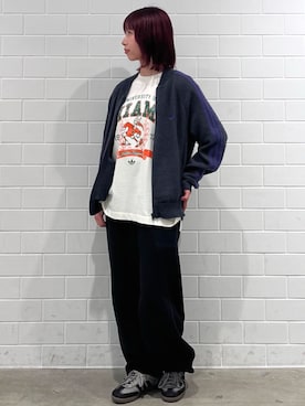 「adidas（アディダス）のSAMBA OG / アディダスオリジナルス adidas Originals（スニーカー）」を使った、RHさん（レディース・158cm）の秋コーディネート