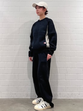 「adidas(アディダス)のアイテム(キャップ)」を使った、RHさん(レディース・158cm)の秋コーディネート
