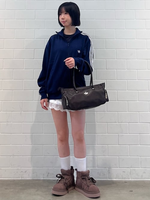 adidas（アディダス） パンツ レース トリム スリーストライプス