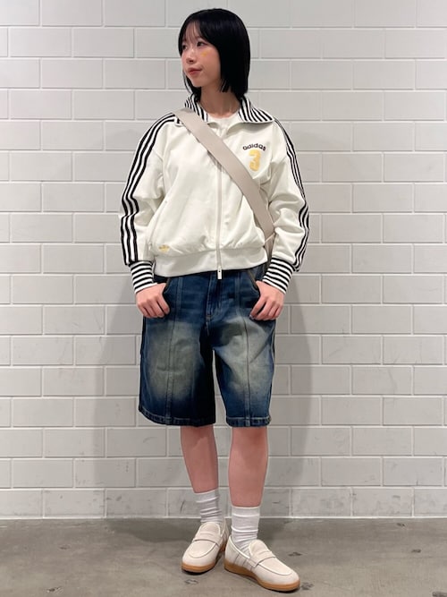 ビンテージ BB TT ストライプ リブ トラックトップ / ジャージ