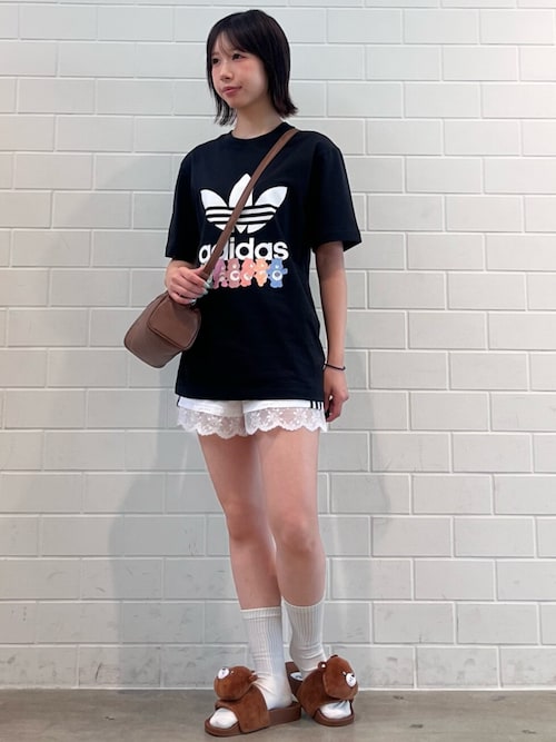 adidas（アディダス） パンツ レース トリム スリーストライプス