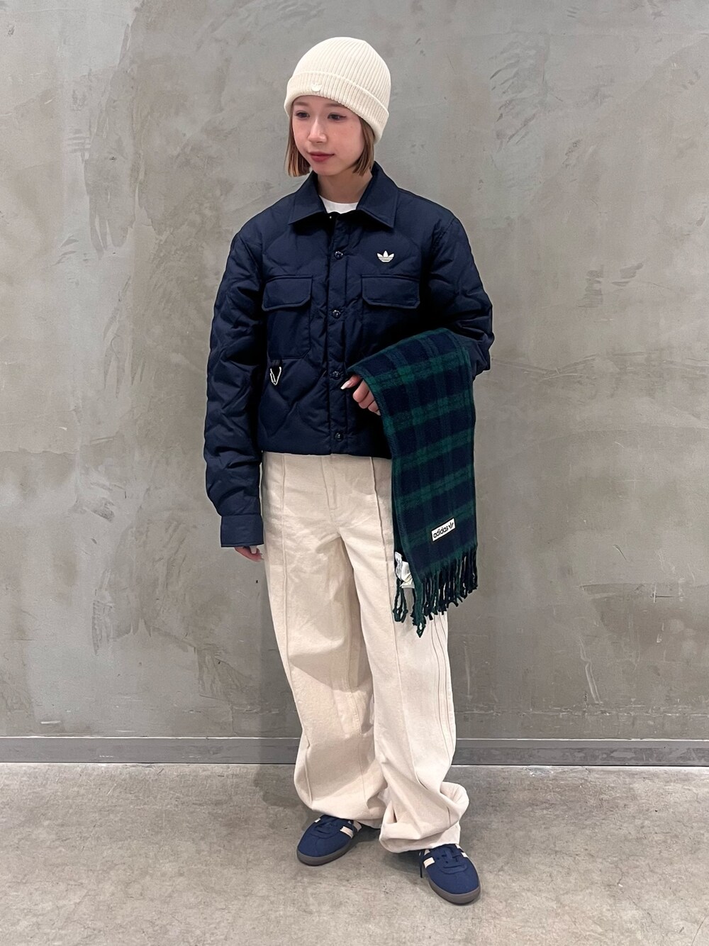 adidas（アディダス）の「タータンスカーフ / アディダスオリジナルス