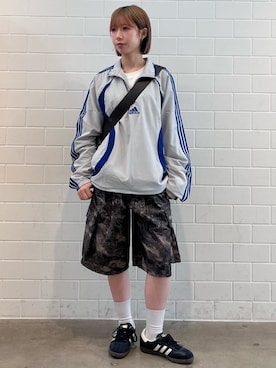 「アディダス」｜RHさん（レディース・158cm）の春コーディネート