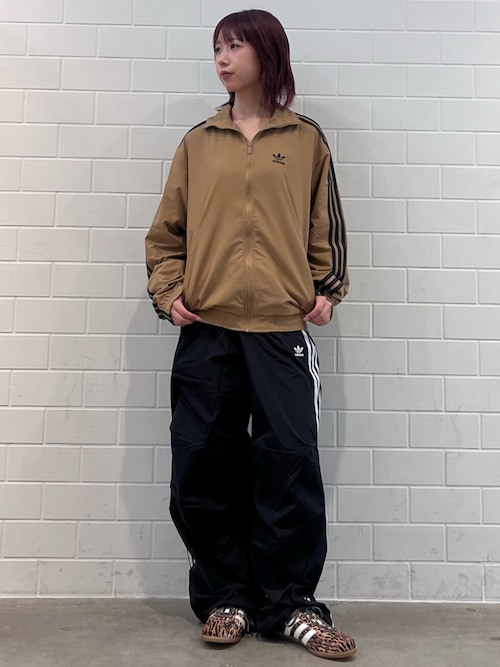 スリーストライプス ウーブン パラシュートパンツ / アディダス