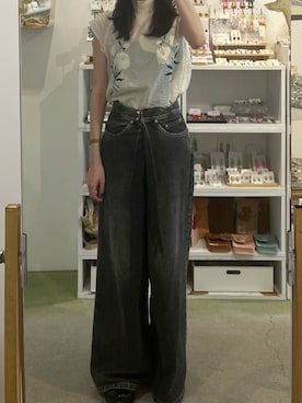 「grounds（グラウンズ）のアイテム」を使った、Sさん（レディース・162cm）の夏コーディネート