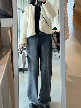 「JOHN LAWRENCE SULLIVAN（ジョンローレンスサリバン）のアイテム」を使った、Sさん（レディース・162cm）の冬コーディネート