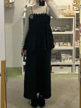 「STUDIOUS（ステュディオス）のアイテム」を使った、Sさん（レディース・162cm）の冬コーディネート