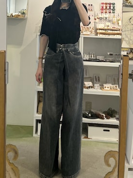 「JOHN LAWRENCE SULLIVAN（ジョンローレンスサリバン）のアイテム」を使った、Sさん（レディース・162cm）の春コーディネート