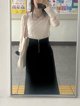 「STUDIOUS（ステュディオス）のアイテム」を使った、Sさん（レディース・162cm）の春コーディネート