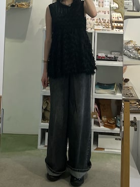 「JOHN LAWRENCE SULLIVAN（ジョンローレンスサリバン）のアイテム（パンツ）」を使った、Sさん（レディース・162cm）の秋コーディネート