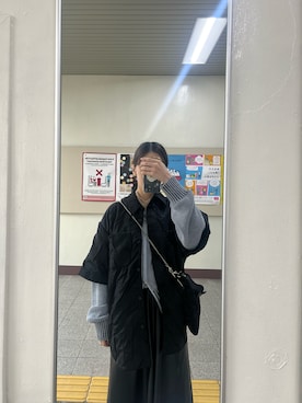 「CLANE（クラネ）のアイテム（その他アウター）」を使った、Sさん（レディース・162cm）の春コーディネート