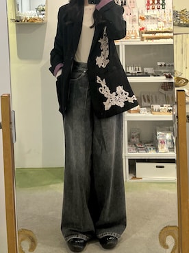 「grounds（グラウンズ）のアイテム」を使った、Sさん（レディース・162cm）の春コーディネート