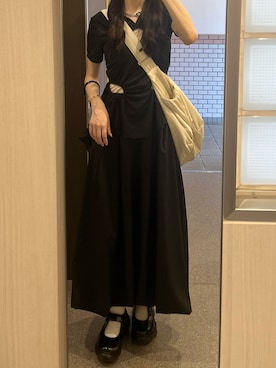 「FETICO（フェティコ）のアイテム」を使った、Sさん（レディース・162cm）の春コーディネート