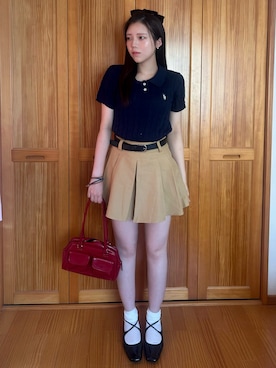 「H&M（エイチ・アンド・エム）のアイテム」を使った、cocoa.さん（骨格ウェーブ・レディース・168cm）の夏コーディネート