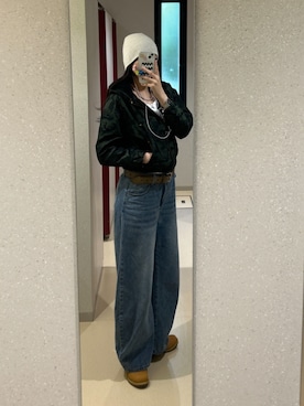 「アイテム（ドレスシューズ）」を使った、cocoa.さん（レディース・168cm）の秋コーディネート