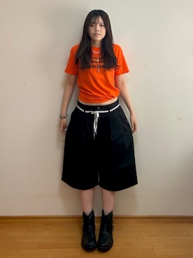 「アイテム（シューズ）」を使った、cocoa.さん（レディース・168cm・10代）の夏コーディネート