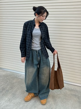 cocoa.さん（骨格ウェーブ・レディース・168cm）の秋コーディネート