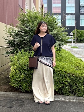ミサキさん（レディース・156cm）の夏コーディネート