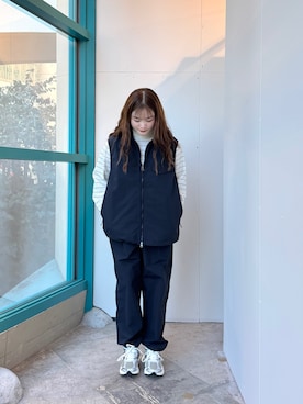 ミサキさん（レディース・156cm）の冬コーディネート