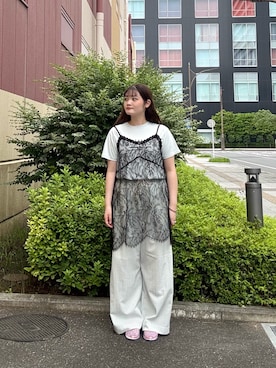 ミサキさん(レディース・156cm)の夏コーディネート