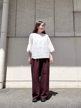 ミサキさん(レディース・156cm)の春コーディネート