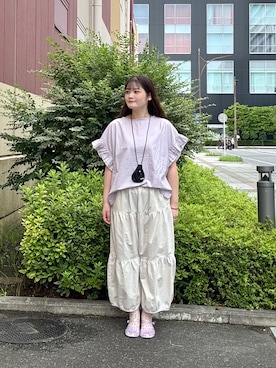 ミサキさん(レディース・156cm)の夏コーディネート