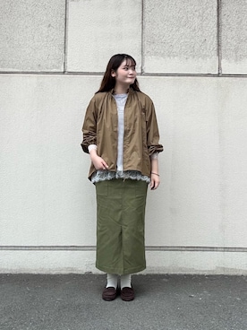 ミサキさん(レディース・156cm)の秋コーディネート