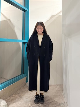 「FORK&SPOON」｜ミサキさん（レディース・156cm）の秋コーディネート