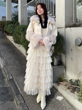 「eL（エル）のアイテム」を使った、りこ氏。さん（レディース・164cm）の春コーディネート