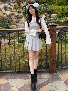 りこ氏。さん（レディース・164cm）の夏コーディネート
