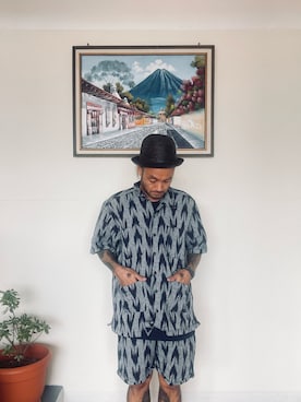 「アイテム（シャツ/ブラウス）」を使った、mexikenさん（メンズ・176cm）の秋コーディネート