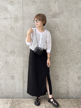 「LAKOLE（ラコレ）のアイテム」を使った、tarofu4さん（骨格ウェーブ・レディース・160cm）の冬コーディネート